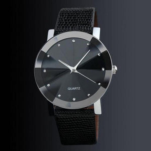 Wrist Watch Men 2017 Luxury Faux Leather Male Clock Quartz