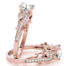 Load image into Gallery viewer, 925 sterling silver Ring amazing Princess cut Sapphire &amp; Topaz Engagement Ring