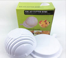 Load image into Gallery viewer, Salad Cutter Bowl 60 Seconds Easy Salad Maker Fruit Vegetable