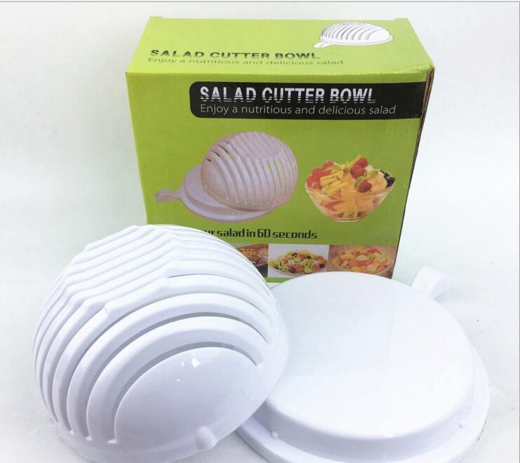 Salad Cutter Bowl 60 Seconds Easy Salad Maker Fruit Vegetable