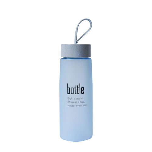 520 Ml Frosted Water Drinking Bottle Couples Creative Portable Water