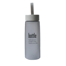 Load image into Gallery viewer, 520 Ml Frosted Water Drinking Bottle Couples Creative Portable Water